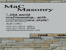 Tablet Screenshot of macmasonrync.com